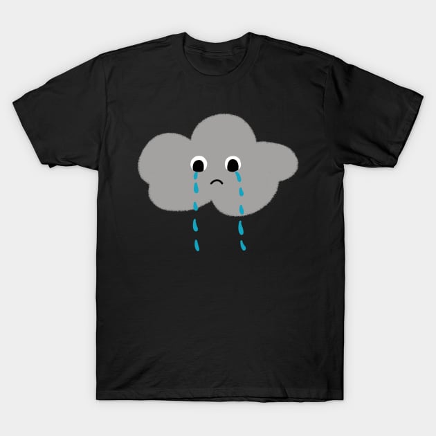 Sad cloud T-Shirt by tothemoons